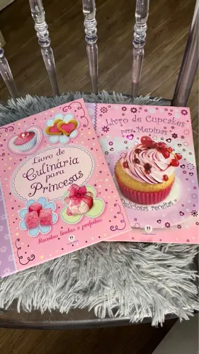 Kit 2 Livros de Receitas.