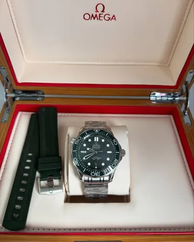 Omega Seamaster ETA Super na caixa original