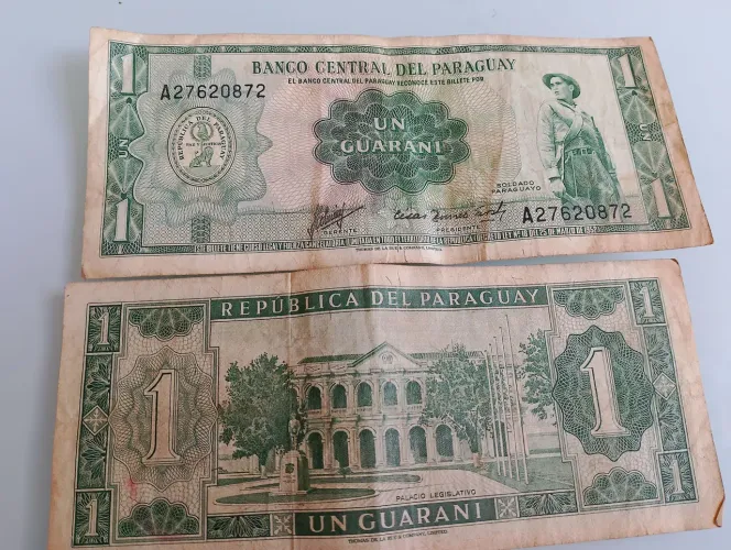 Cédulas antigas internacionais