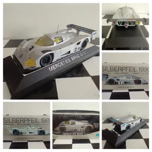 Miniatura Mercedes Sauber C11 Le Mans 1:43 Max Models n2