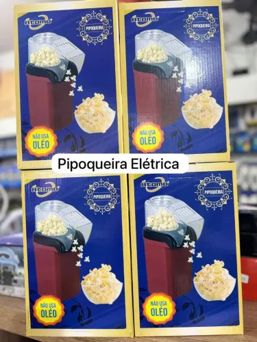 Pipoqueira Elétrica Atomo - Faça Pipoca Sem Óleo!