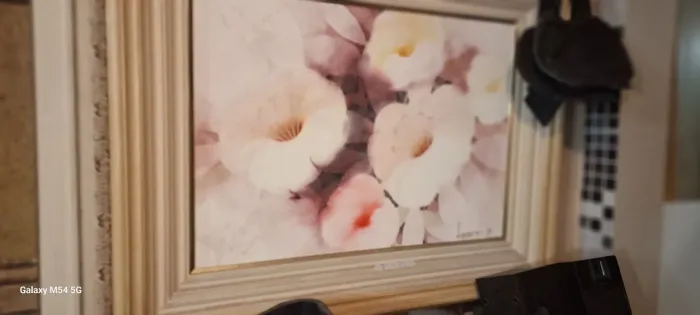 Quadro de Flores em aquarela