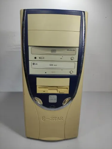 Computador Antigo Amd Athlon Xp2200 1.80ghz Pc Retro Cpu 7zb 00 0 Gb 0 Gb (Usado)