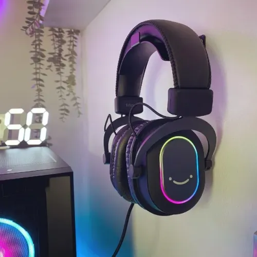 Headset Gamer Fifine H6 RGB 7.1 Surround Microfone Lacrado