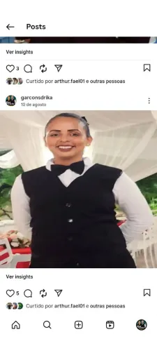 Garçom Para Eventos Locais e Viagens *59