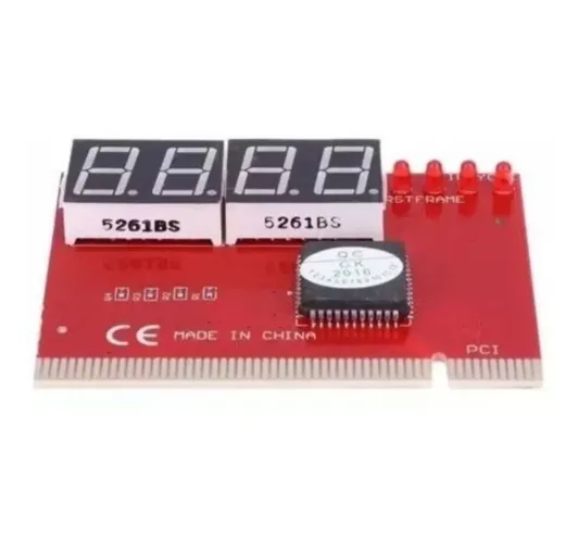 Testa Placa Mãe Diagnostico 4 Digitos Pci Analyzer<br>Debug