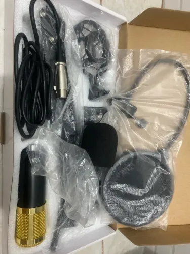 Microfone condensador profissional