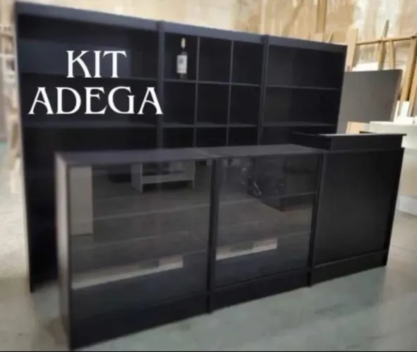 Prateleiras para adega kit completo 
