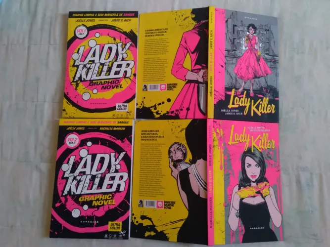 HQS DARKSIDE LADY KILLER VOLUMES 1 E 2