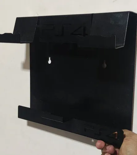 Suporte Playstation 4 slin de parede personalizado em Aço galvanizado