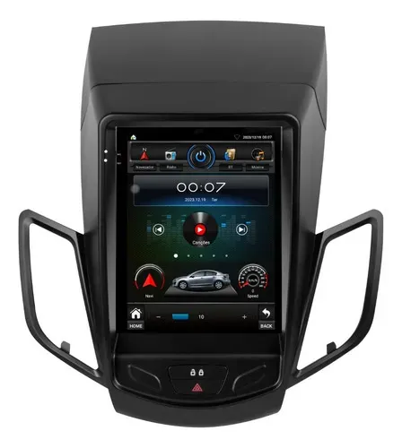 Multimidia Aikon Core Red Tesla Ford New Fiesta 64gb 9.7