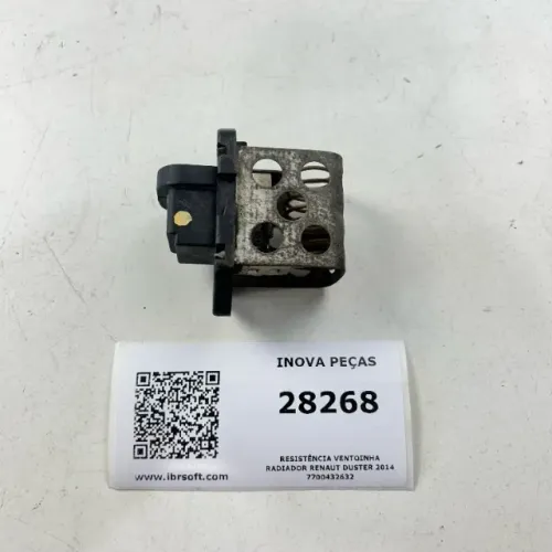 Resistência Ventoinha Radiador Renaut Duster 2014 *2
