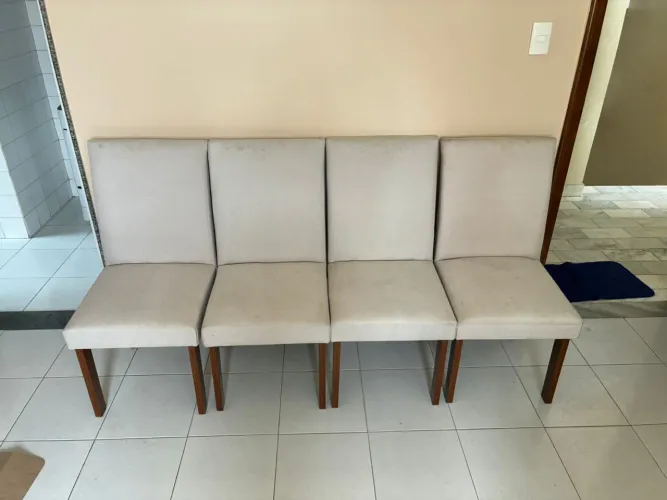 4 cadeiras mesa de jantar