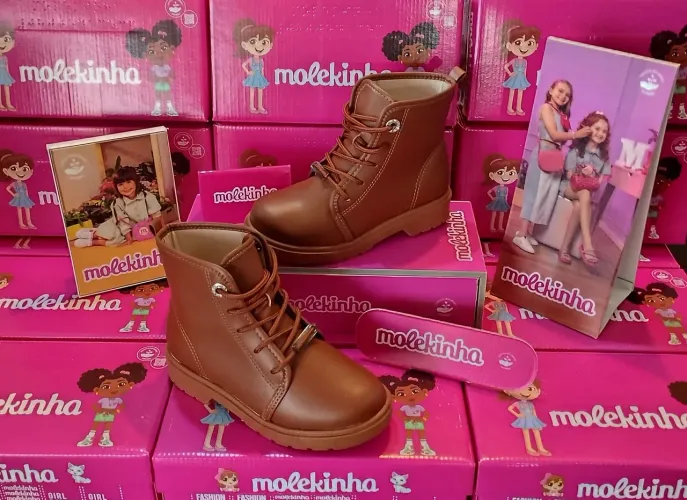 Botinha infantil Molekinha original 