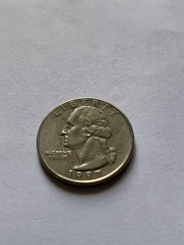 Moeda Quarter de 1997 - Colecionável