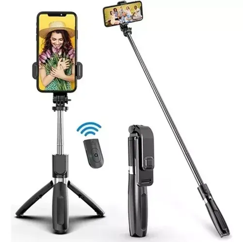 Tripé Para Celular Com Controle Bluetooth