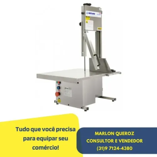 Serra Fita de Mesa Beccaro para Açougue Nova