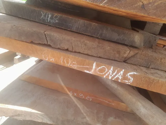 Madeira tampos 5 metros