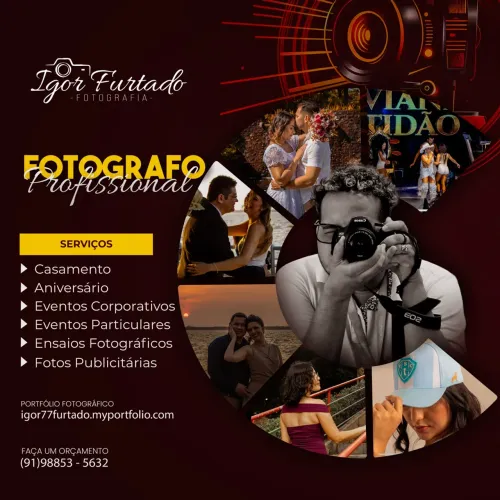 Fotógrafo e Filmaker Profissional