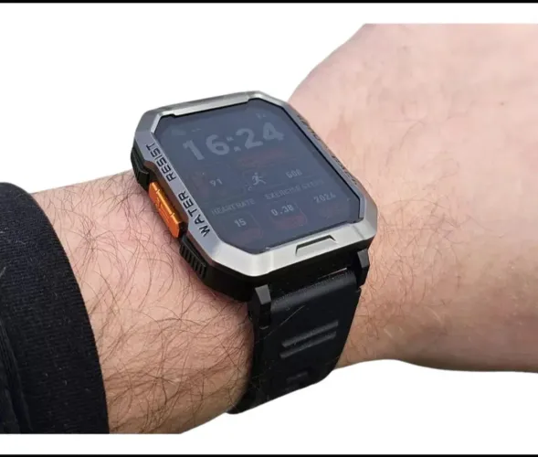 Smartwatch Blackview com lanterna e monitor cardíaco 3x sem juros no cartão 