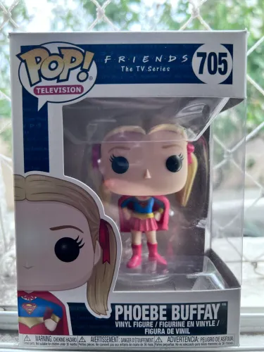 Funko Phoebe Friends mulher maravilha 