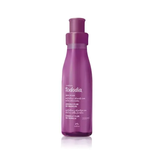 Body Splash Tododia Ameixa e Flor de Baunilha 200 ml