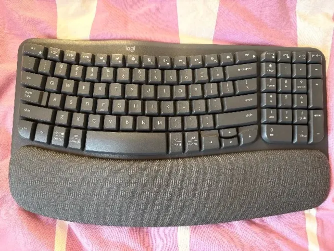 Teclado Logitech Sem Fio Wave Keys Preto Layout US
