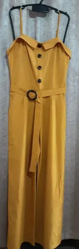 Macacão Longo Amarelo