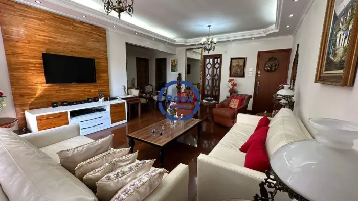 Apartamento porteira fechada no Gonzaga com 180m² e 3 dormitórios