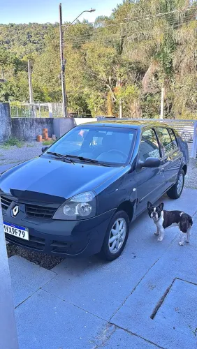 Renault Clio Sed. Authentique Hi-flex 1.0 16V 4P 2007