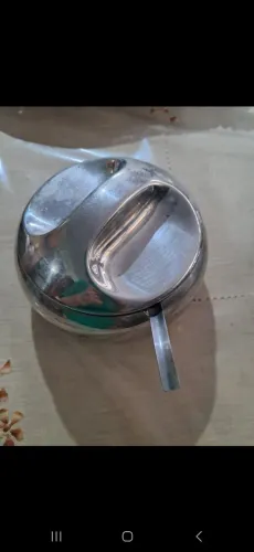 Kit utensílios inox com bandeja