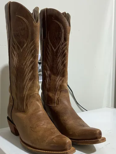 Bota Country/Texana Feminina Goyazes - Couro - Tam. 37