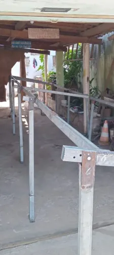 Estrutura de Aço Reforçado
