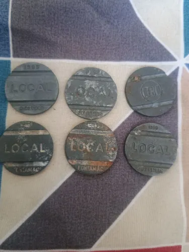 Ficha telefonica 10,00 cada