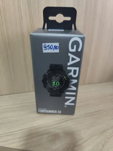 Relógio Garmin Forerunner 55 - usado pouquíssimo, na Caixa