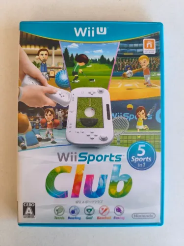 Jogo Wii Sports Club original Japonês Wii U