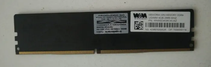 Memoria 4gb DDR4 2666