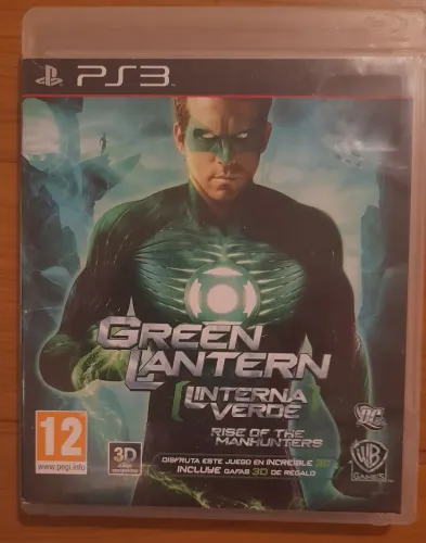 Jogo Videogame Lanterna Verde (Green Lantern) Rise of the Manhunters - PS3 Playstation 3