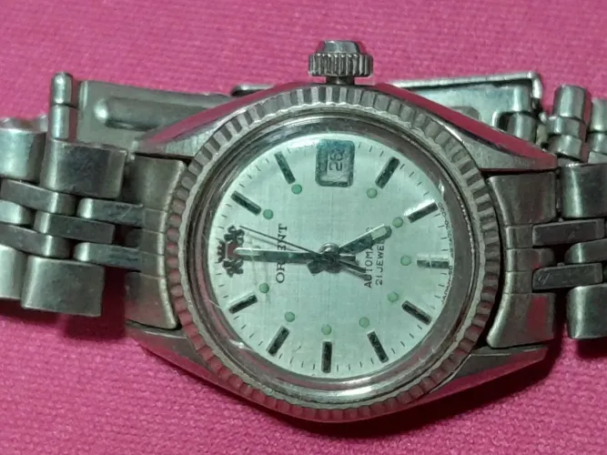 Relógio Orient Automático vintage feminino