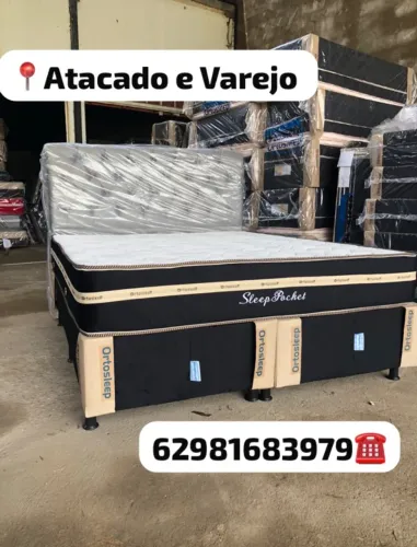 Cama box Queen 