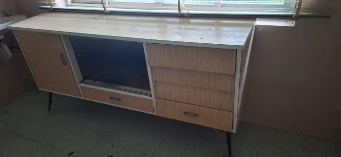 Balcão Antigo em fórmica anos 70