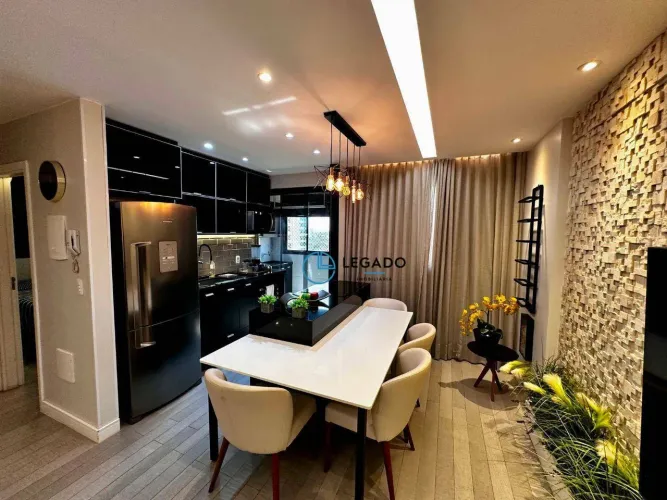 Apartamento com 2 dormitórios para alugar, 85 m² por R$ 8.050,00/mês - Norte - Águas Clara