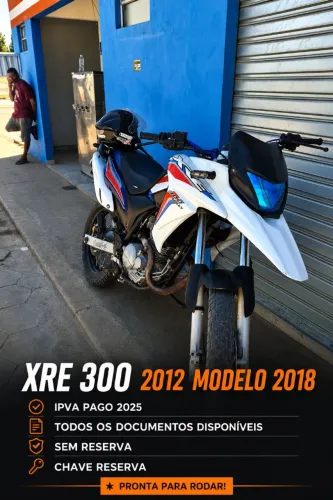 XRE 300 2012 MODELO 2018