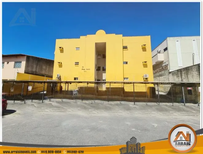 Apartamento com 3 dormitórios para alugar, 84 m² por R$ 1.660,00/mês - Vila União - Fortal