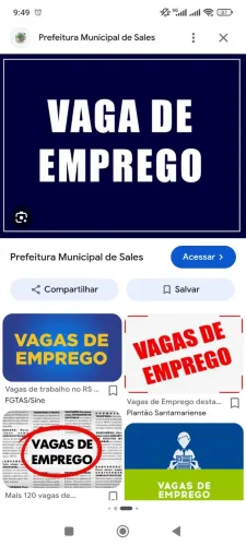 Vaga de emprego em lava jato