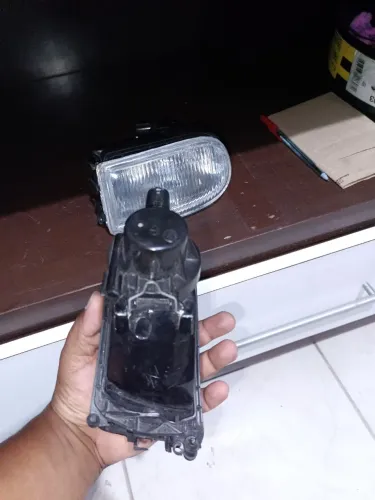 Par de farol de milha Renault clio
