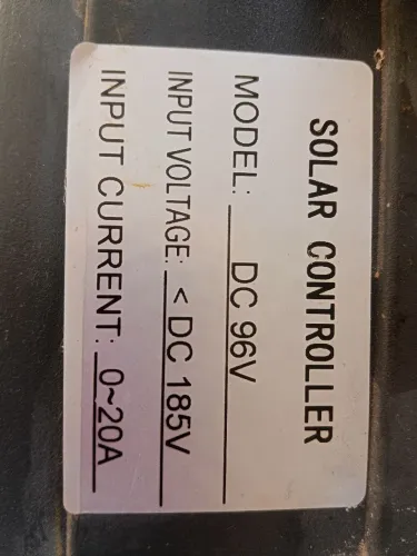 Driver controlador bomba solar de 1500w ztron modelo DC 96v