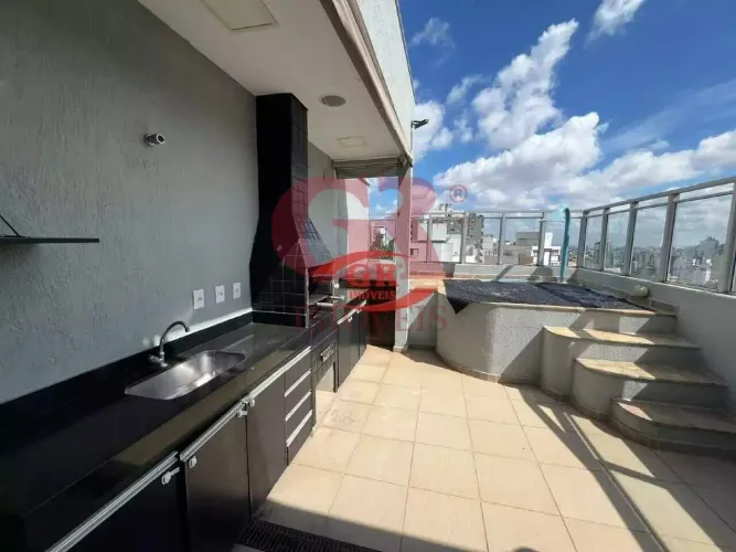Cobertura para aluguel, 4 quartos, 2 suítes, 2 vagas, Buritis - Belo Horizonte/MG