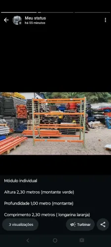 Porta Pallets industrial