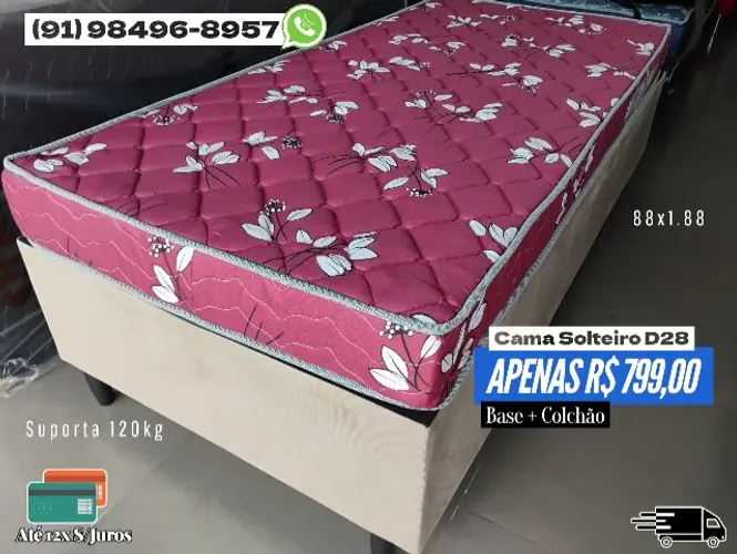 CAMA DE SOLTEIRO D28